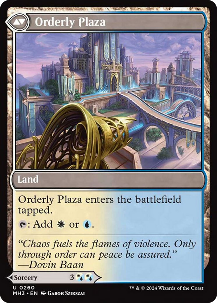 Suppression Ray // Orderly Plaza [Modern Horizons 3]-2