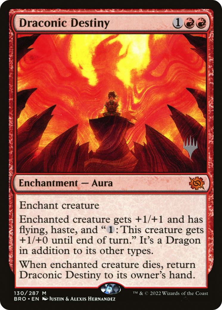 Draconic Destiny (Promo Pack) [The Brothers' War Promos]-1
