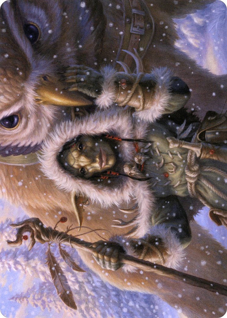 Owlbear Shepherd // Owlbear Shepherd (ACLB-035) - Battle for Baldur's Gate Art Series (Borderless) Foil-3