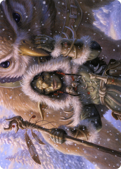 Owlbear Shepherd // Owlbear Shepherd (ACLB-035) - Battle for Baldur's Gate Art Series (Borderless)-1