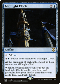 Midnight Clock [Streets of New Capenna Commander]-1