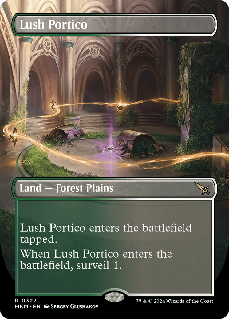 Lush Portico (Borderless) [Murders at Karlov Manor]-1