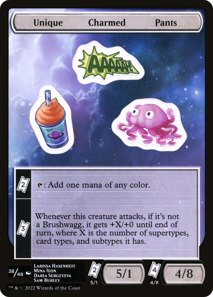 Unique Charmed Pants (UNF-038) - Unfinity Sticker Sheets-1