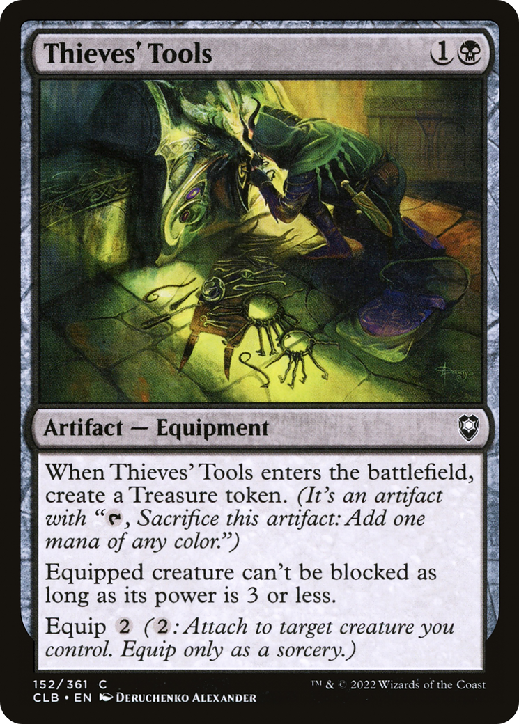 Thieves' Tools [Commander Legends: Battle for Baldur's Gate]-1