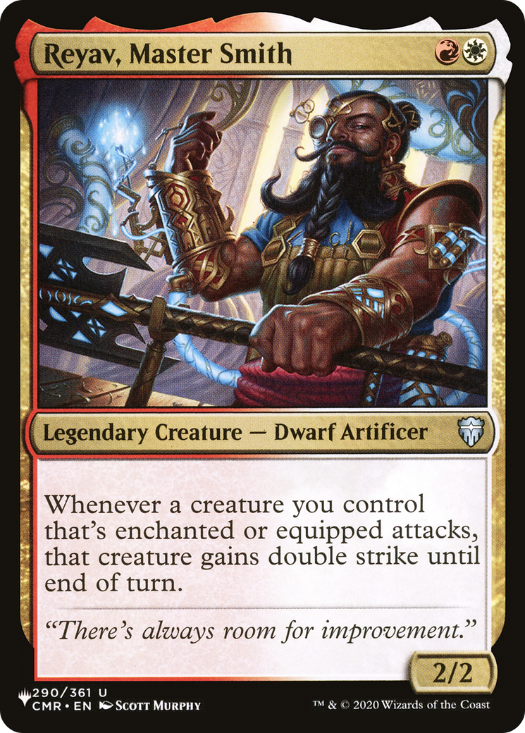 Reyav, Master Smith [The List]-1