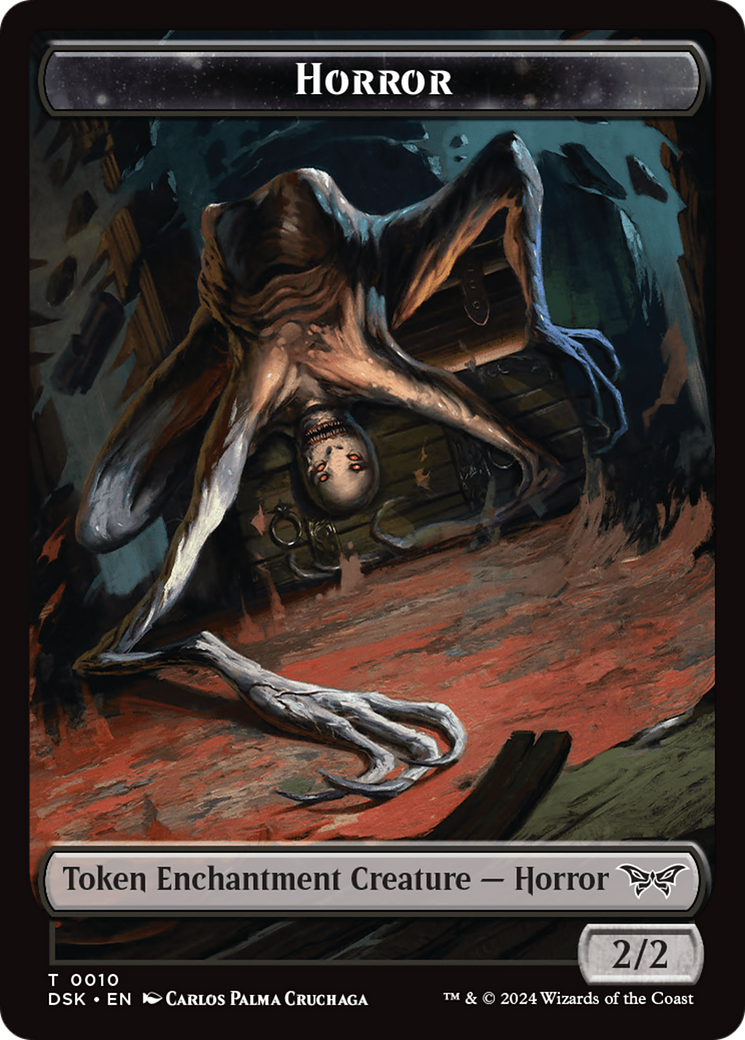 Horror Token [Duskmourn: House of Horror Tokens]-1