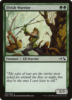 Elvish Warrior (Elves vs. Goblins) [Duel Decks Anthology]-1