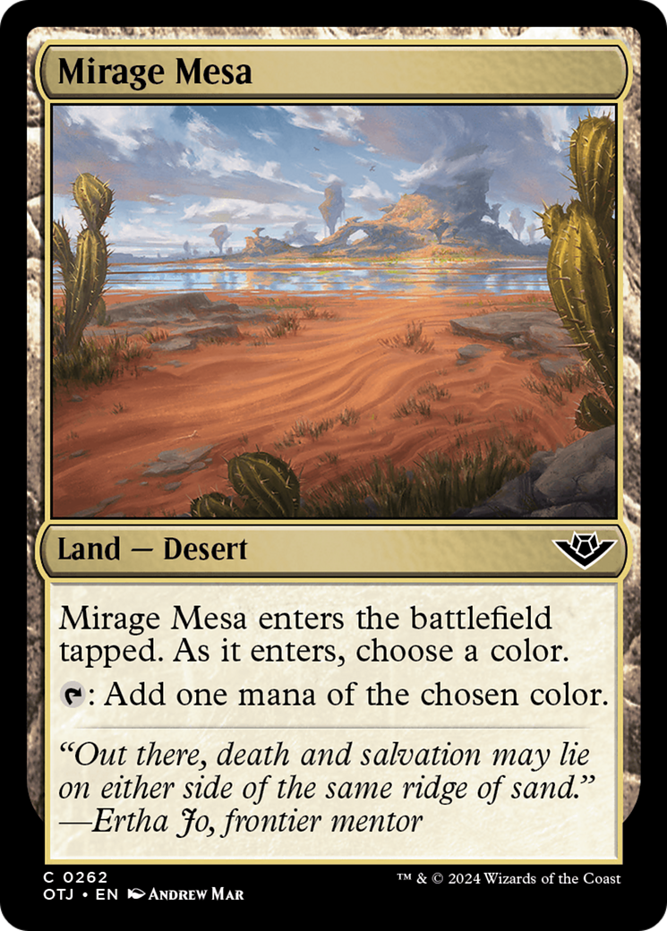 Mirage Mesa [Outlaws of Thunder Junction]-1