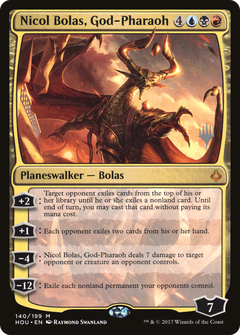 Nicol Bolas, God-Pharaoh (Promo Pack) [Hour of Devastation Promos]-1