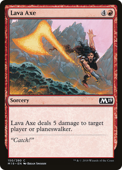 Lava Axe [Core Set 2019]-1