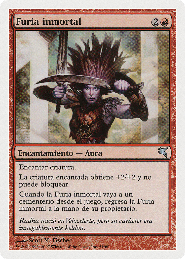 Undying Rage (Spanish) - "Furia inmortal" (PSAL-I51) - Salvat 2005-1
