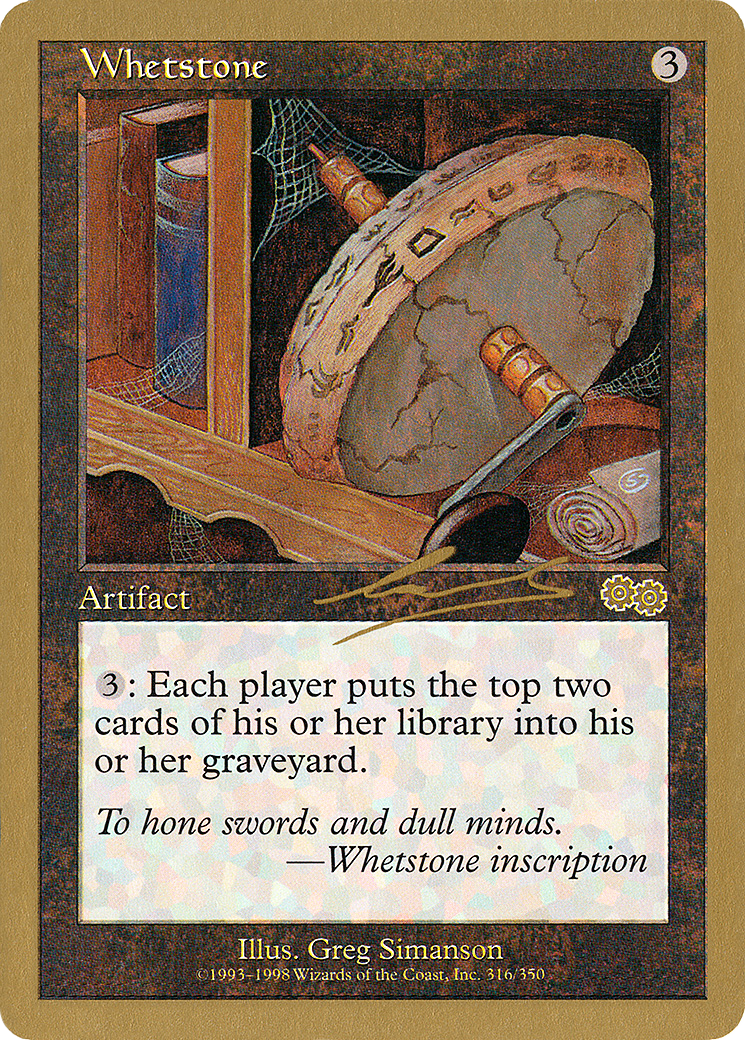 Whetstone - 2000 Nicolas Labarre (USG) (WCD-) - World Championship Decks 2000-1