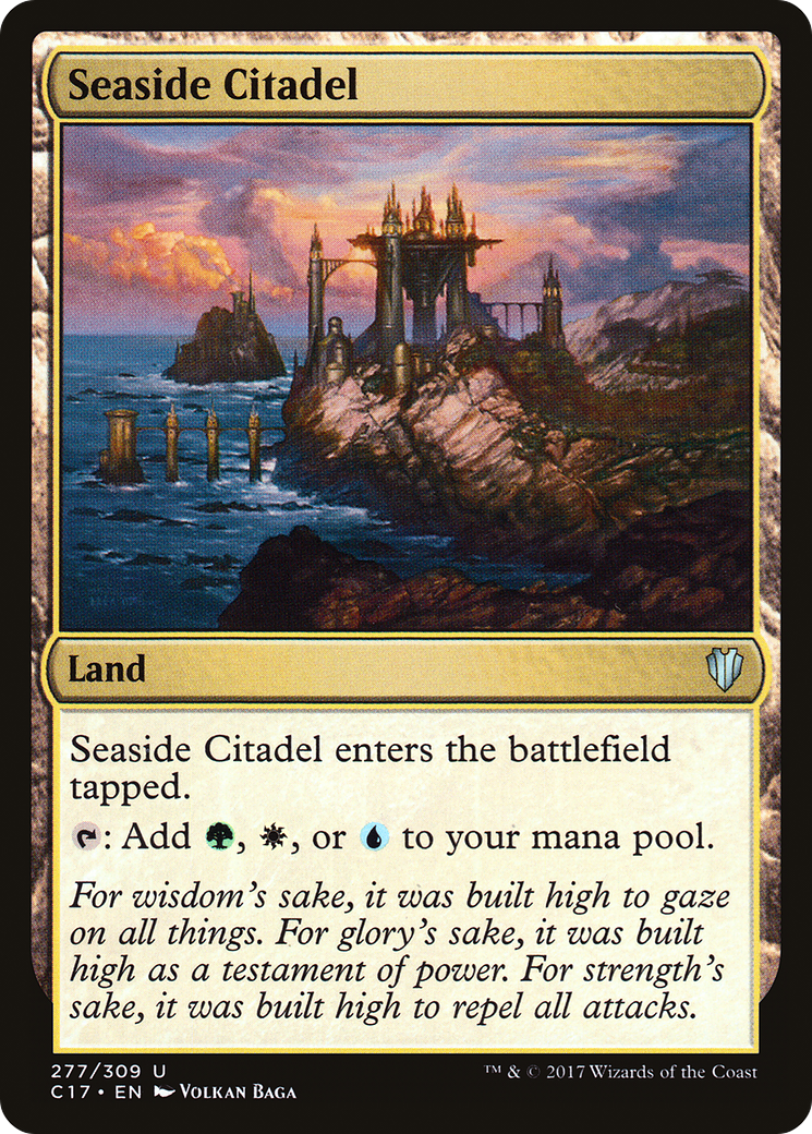 Seaside Citadel [Commander 2017]-1