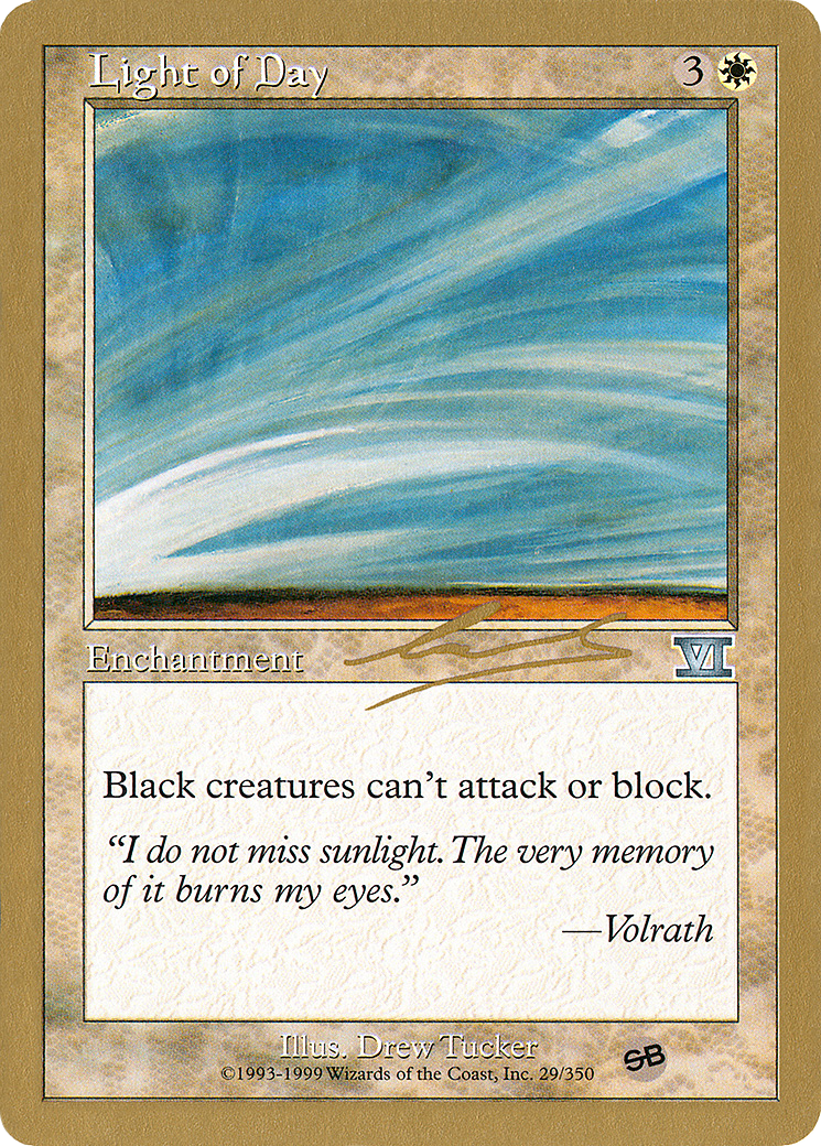Light of Day - 2000 Nicolas Labarre (6ED) (SB) (WCD-) - World Championship Decks 2000-1