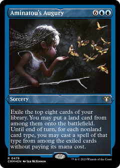 Aminatou's Augury (Foil Etched) [Commander Masters]-1