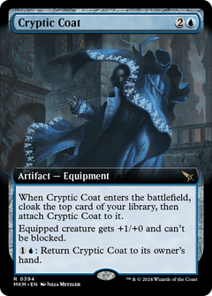 Cryptic Coat (Extended Art) [Murders at Karlov Manor]-1