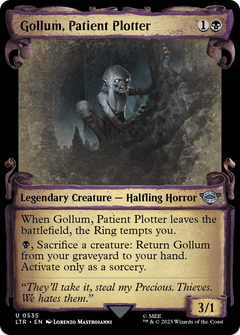 Gollum, Patient Plotter [The Lord of the Rings: Tales of Middle-Earth Showcase Scrolls]-1