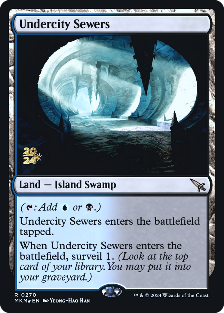 Undercity Sewers (PRE-270) - Murders at Karlov Manor Promos Foil-1