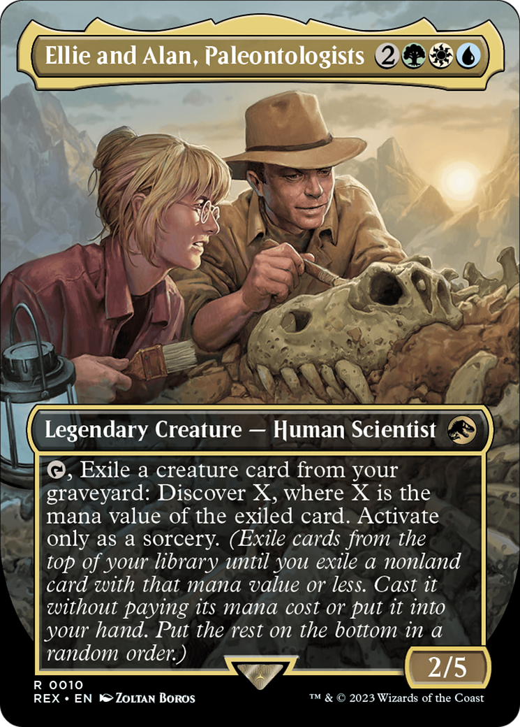 Ellie and Alan, Paleontologists (Borderless) [Jurassic World Collection]-1
