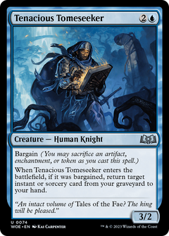 Tenacious Tomeseeker [Wilds of Eldraine]-1