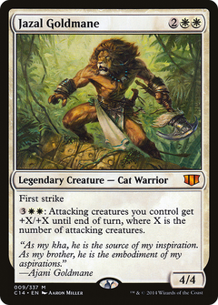 Jazal Goldmane [Commander 2014]-1