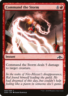 Command the Storm [Guilds of Ravnica]-1