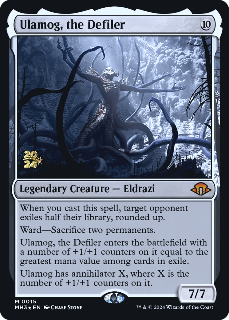 Ulamog, the Defiler (PRE-015) - Modern Horizons 3 Promos Foil-1