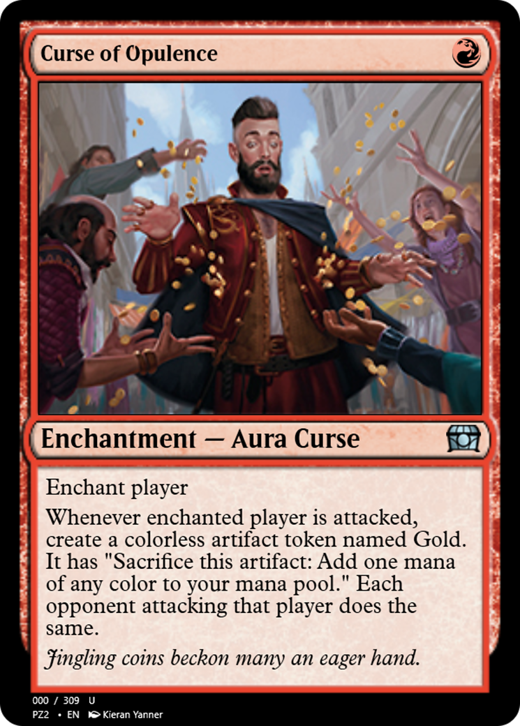 Curse of Opulence (PZ2-65745) - Treasure Chest Foil-1