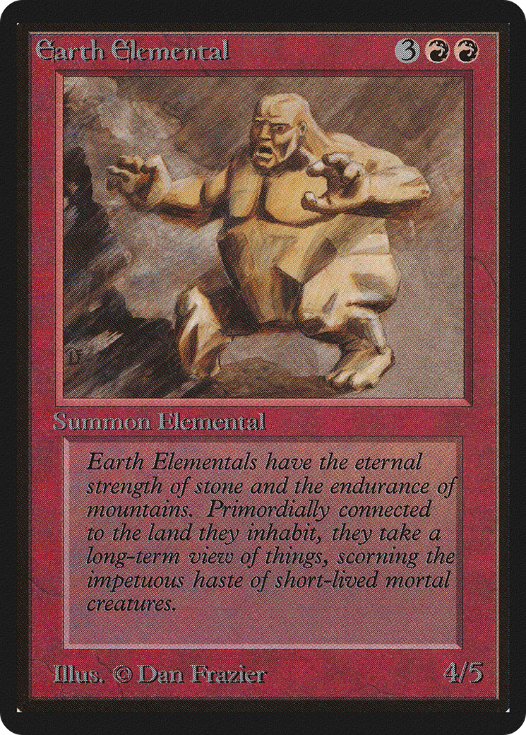 Earth Elemental (LEB-) - Limited Edition Beta-1