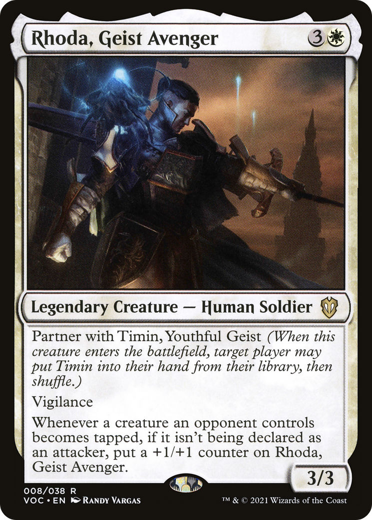 Rhoda, Geist Avenger [Innistrad: Crimson Vow Commander]-1