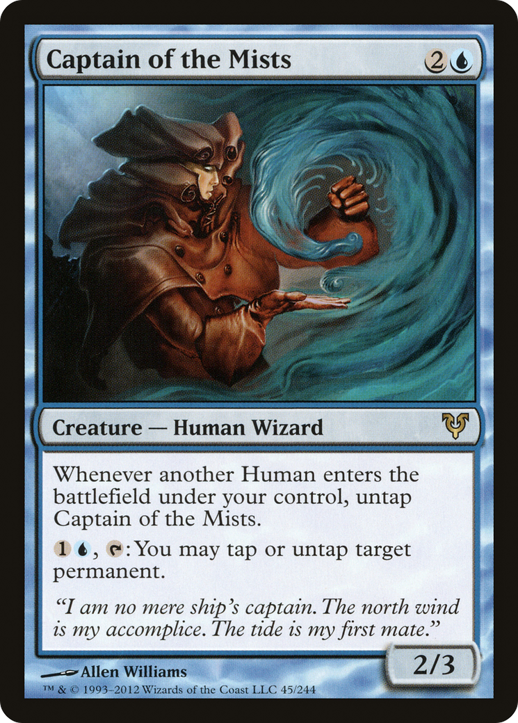 Captain of the Mists [Avacyn Restored]-1