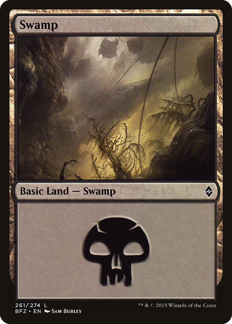 Swamp (261) [Battle for Zendikar]-1