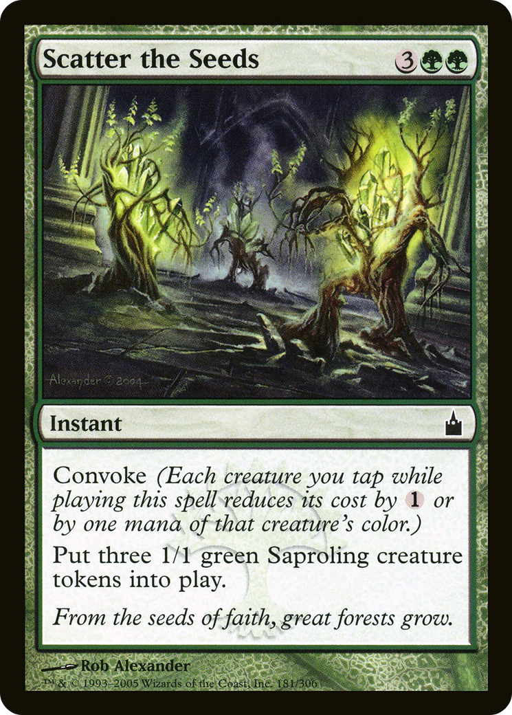 Scatter the Seeds [Ravnica: City of Guilds]-1