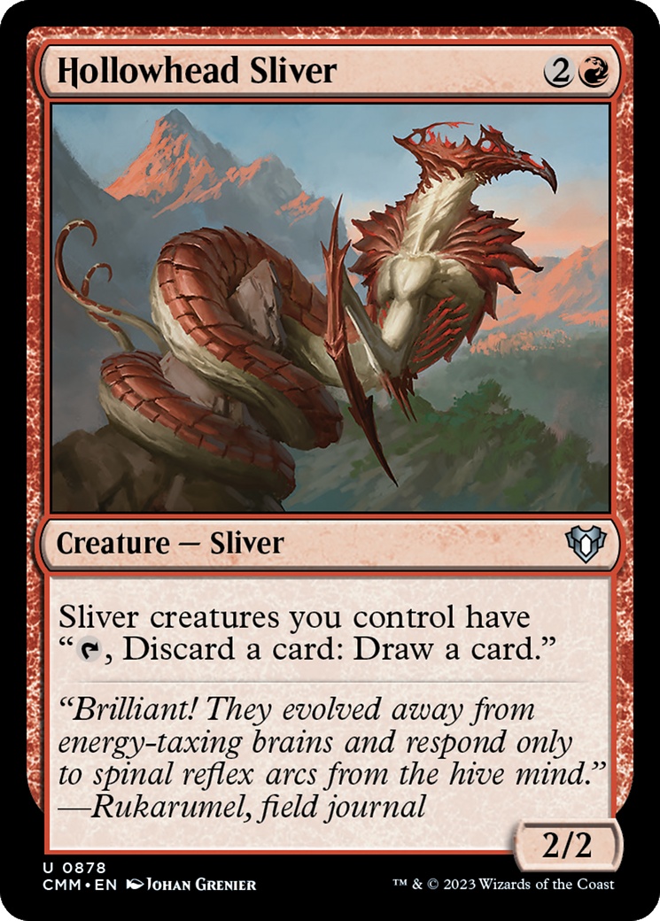 Hollowhead Sliver [Commander Masters]-1
