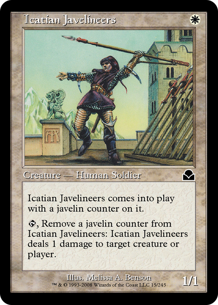 Icatian Javelineers (ME2-015) - Masters Edition II-1
