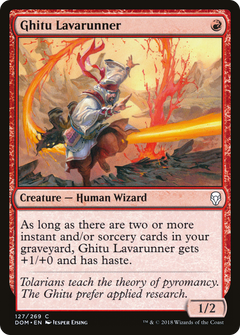 Ghitu Lavarunner [Dominaria]-1