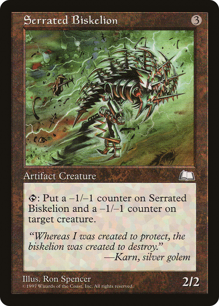 Serrated Biskelion [Weatherlight]-1