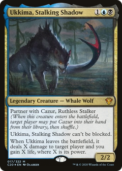 Ukkima, Stalking Shadow (C20-017) - Commander 2020-1