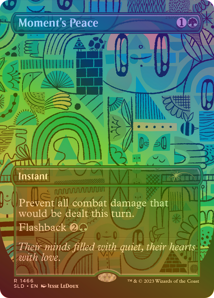 Moment's Peace (Rainbow Foil) [Secret Lair Drop Series]-1