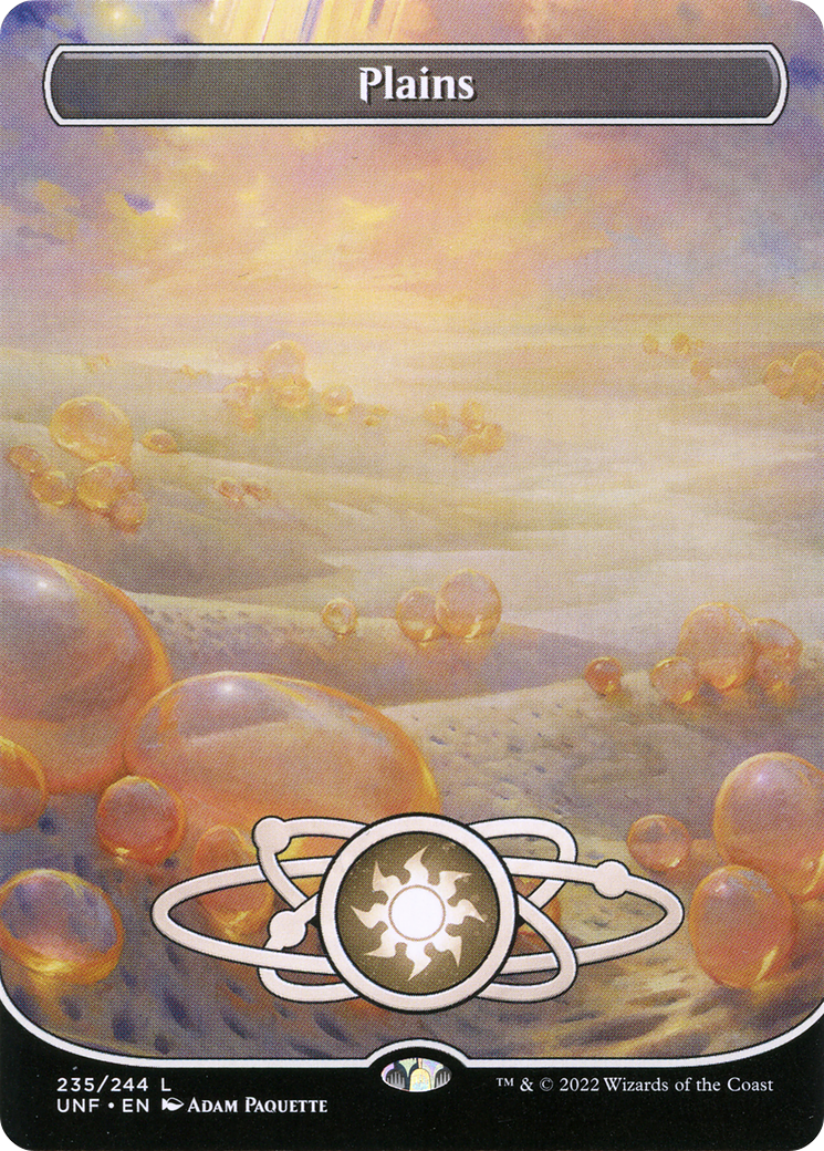 Plains (235) (Planetary Space-ic Land) [Unfinity]-1
