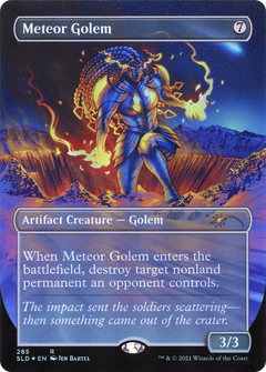 Meteor Golem (Borderless) [Secret Lair Drop Series]-1