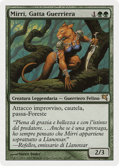 Mirri, Cat Warrior (Italian) - "Mirri, Gatta Guerriera" (PSAL-L25) - Salvat 2005-1