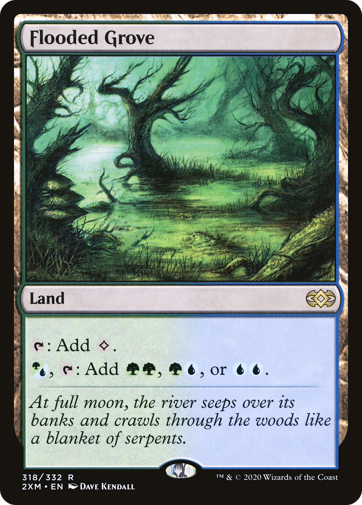 Flooded Grove [Double Masters]-1