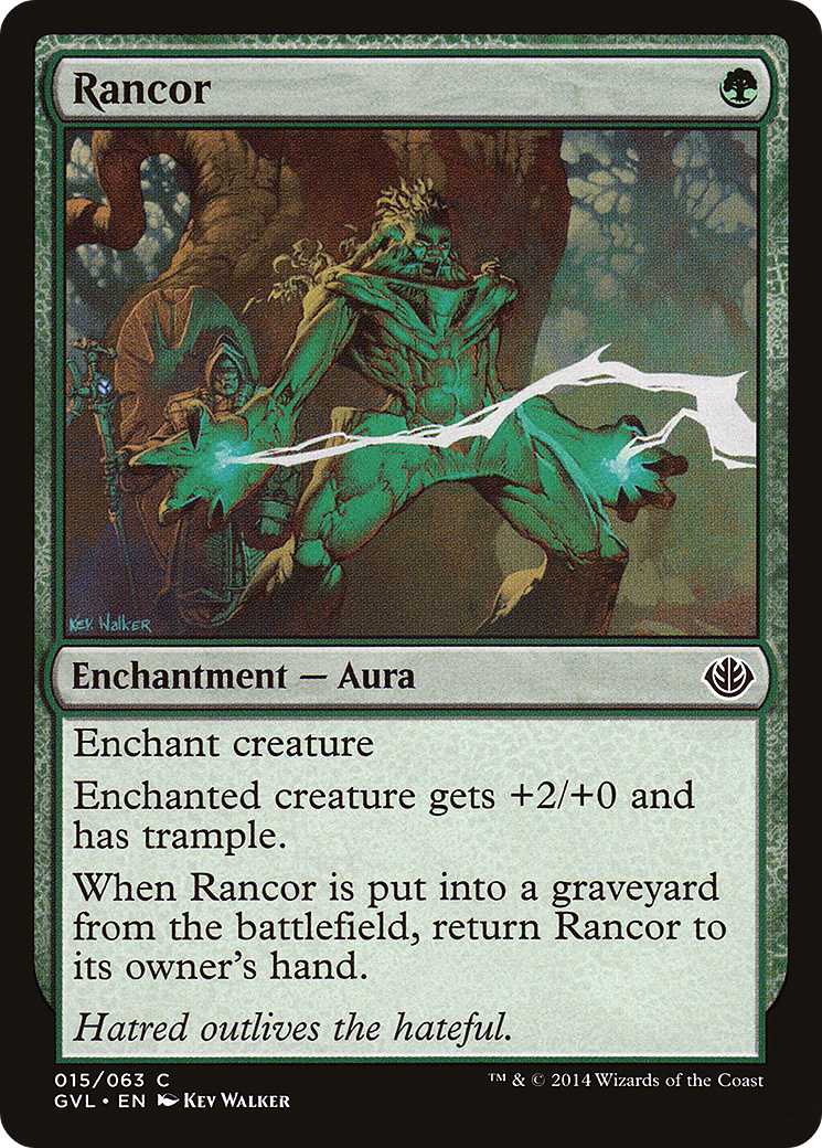 Rancor (Garruk vs. Liliana) [Duel Decks Anthology]-1