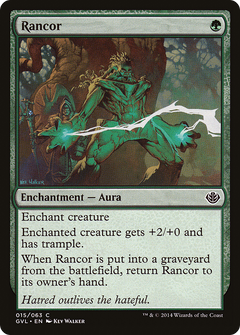 Rancor (Garruk vs. Liliana) [Duel Decks Anthology]-1