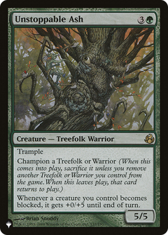 Unstoppable Ash (LIST-137/150) - The List-1