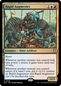 Rapid Augmenter [Bloomburrow Commander]-1