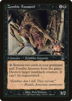 Zombie Assassin (ODY-168) - Odyssey Foil-1