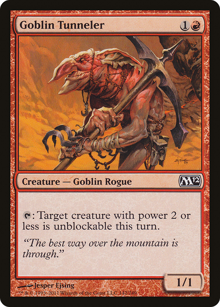 Goblin Tunneler [Magic 2012]-1