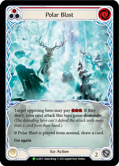 Polar Blast (Red) [LGS072] (Promo)  Rainbow Foil-1